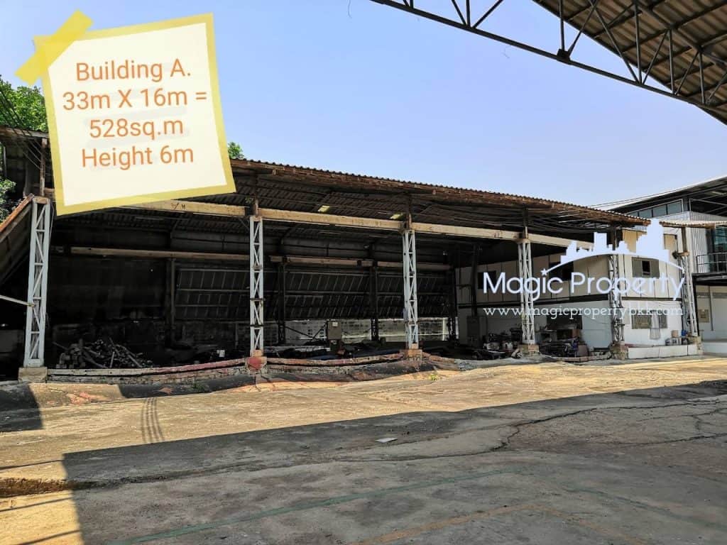 Commercial Space / Factory For Sale in Bang Pla, Bang Phli, Samut Prakan 10540. Land Size 6 Rai 31 Sq.wah...