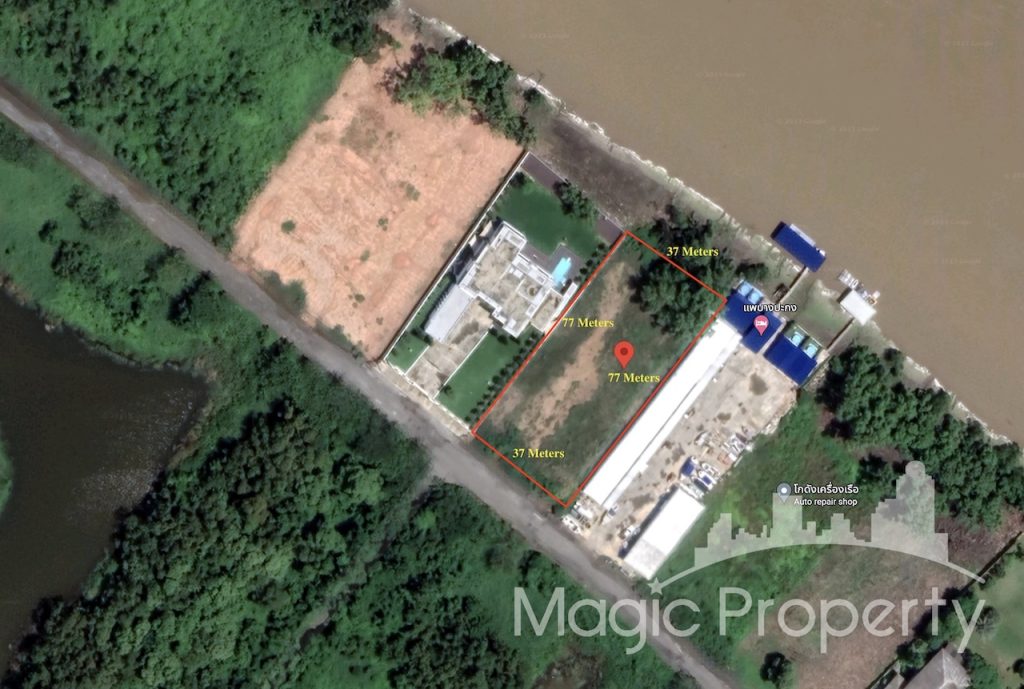River View 1-3-10 Rai Land For Sale in Bangpakong Riverside Country Club, Saen Phu Dat, Ban Pho, Chachoengsao 24140