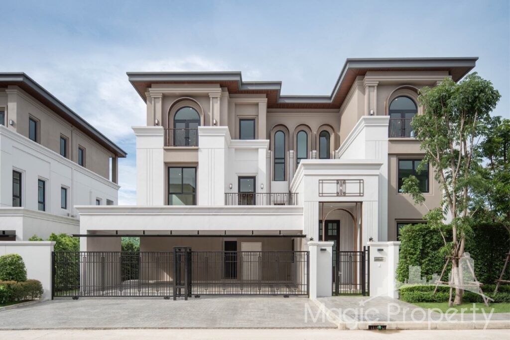 5 Bedroom Single House For Sale Clinq Royal Krungthep Kreetha, Soi Pracha Ruam Chai, Saphan Sung, Krung Thep Maha Nakhon 10240...