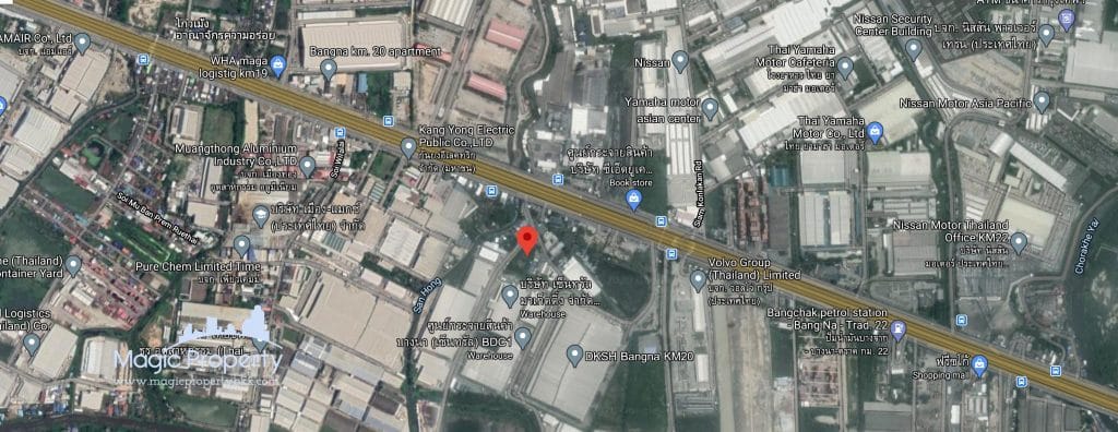 2 Rai Land For Sale at Sisa Chorakhe Yai, Bang Sao Thong, Samut Prakan