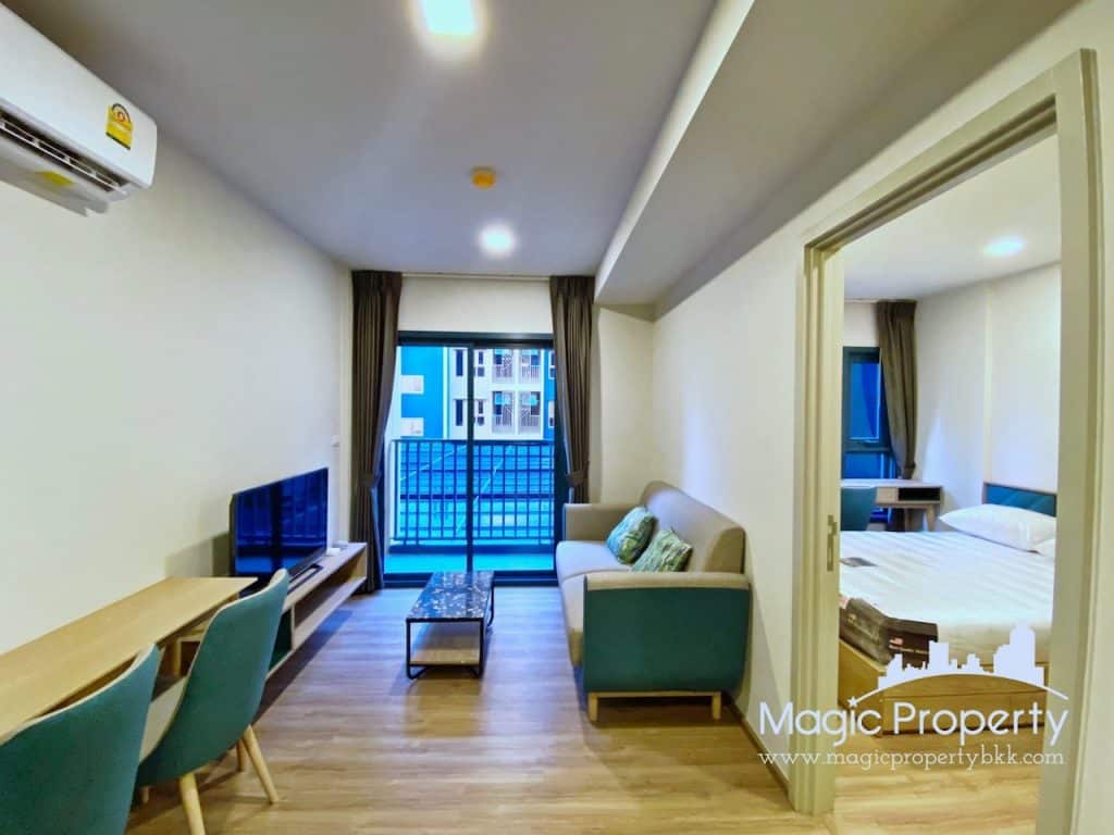 1 Bedroom For Rent in The Base Sukhumvit 50. Located at Roem Charoen Alley, Phra Khanong, Khlong Toei, Bangkok. Near BTS Onnut 1.2 km..