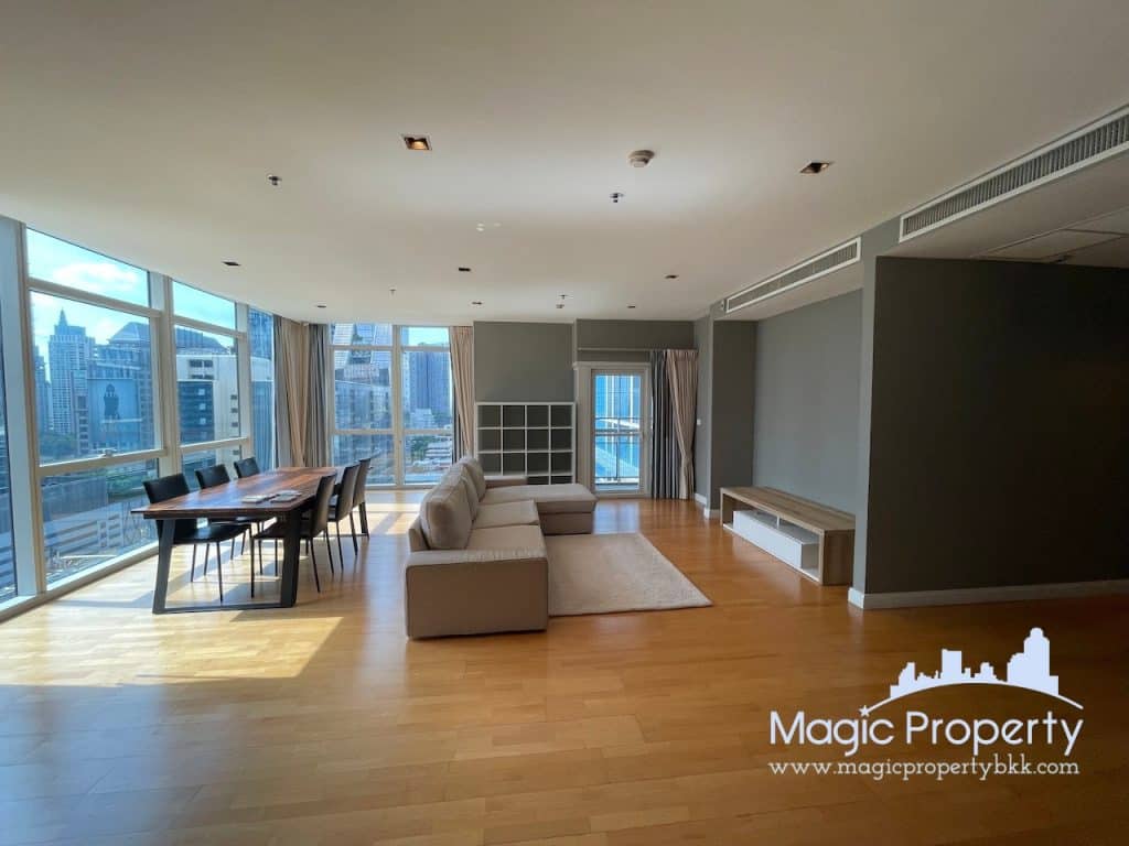 3 Bedroom For Rent in Athenee Residence Condominium, Lumphini, Pathum Wan, Bangkok