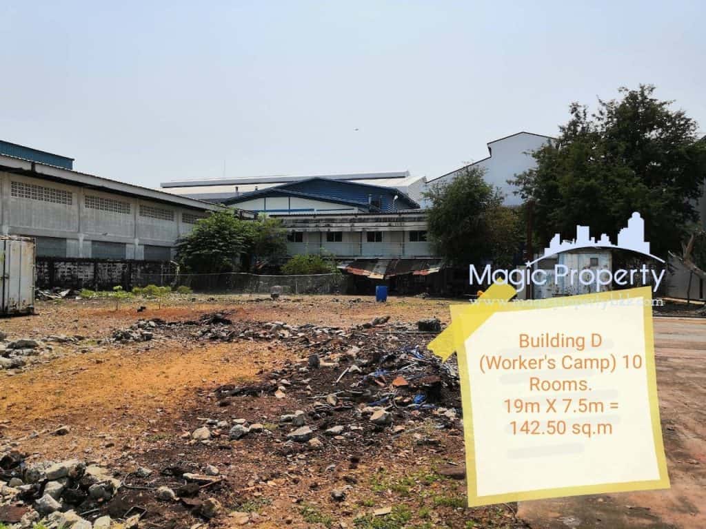 Commercial Space / Factory For Sale in Bang Pla, Bang Phli, Samut Prakan 10540. Land Size 6 Rai 31 Sq.wah...