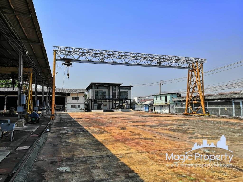 Commercial Space / Factory For Sale in Bang Pla, Bang Phli, Samut Prakan 10540. Land Size 6 Rai 31 Sq.wah...