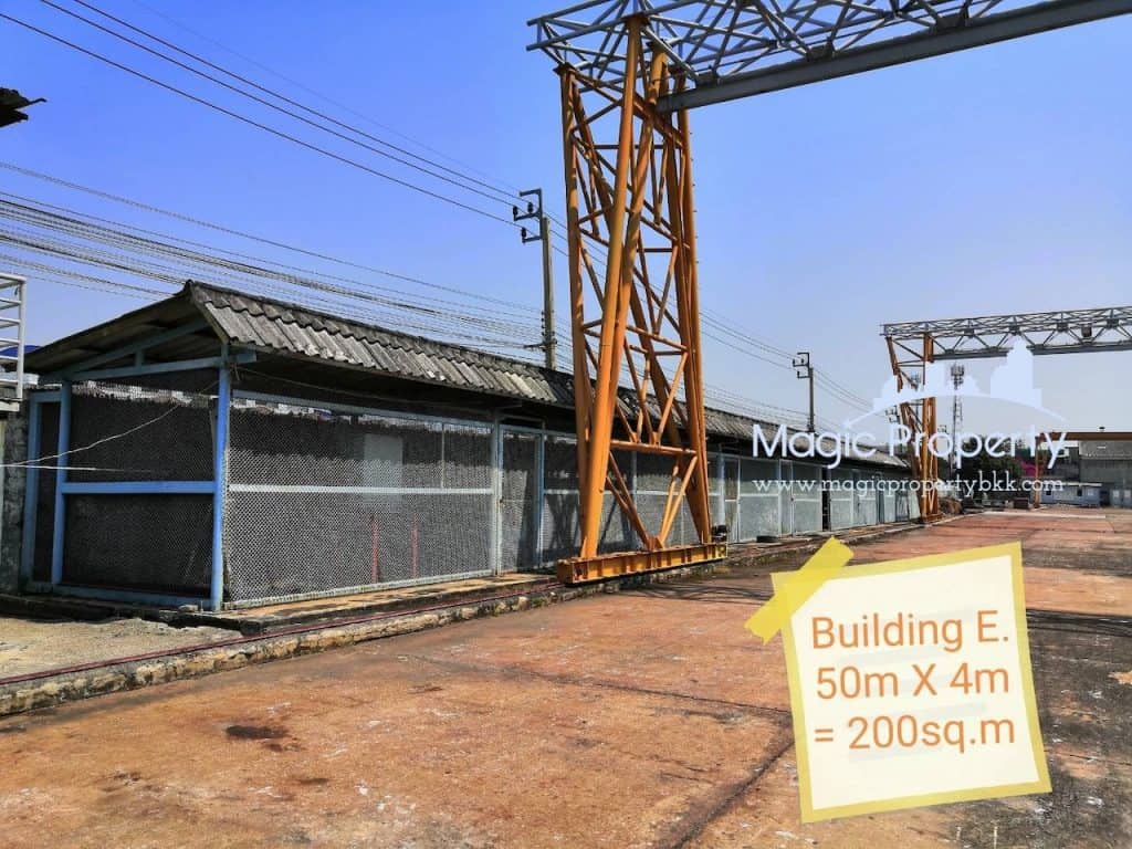 Commercial Space / Factory For Sale in Bang Pla, Bang Phli, Samut Prakan 10540. Land Size 6 Rai 31 Sq.wah...
