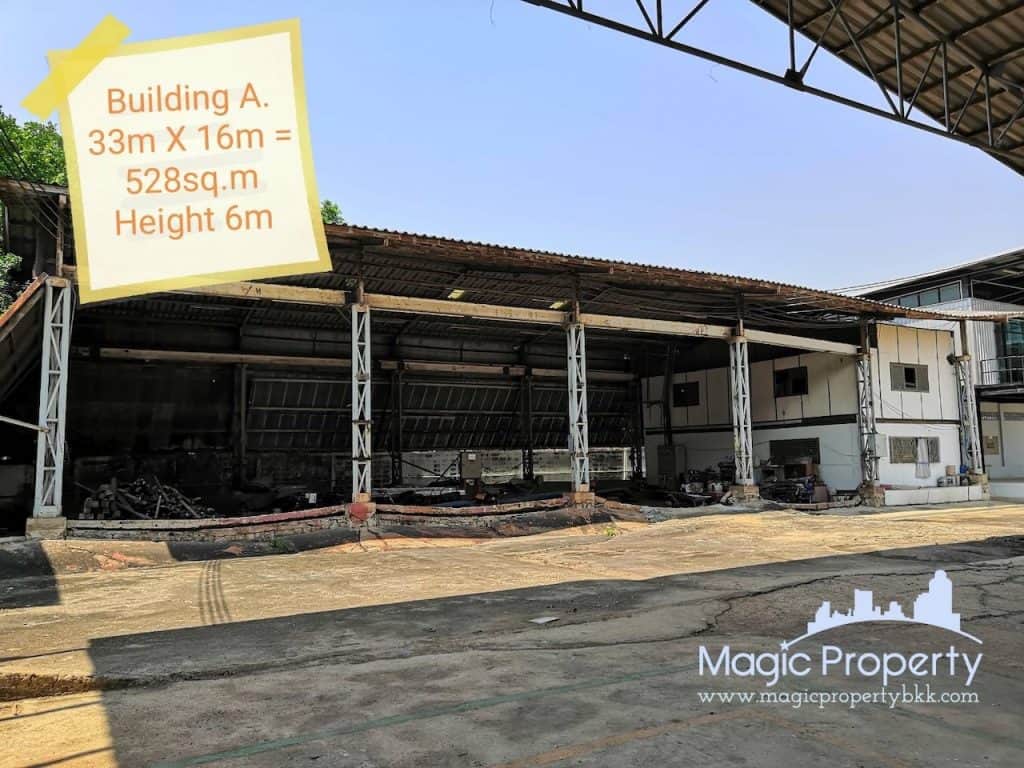 Commercial Space / Factory For Sale in Bang Pla, Bang Phli, Samut Prakan 10540. Land Size 6 Rai 31 Sq.wah...