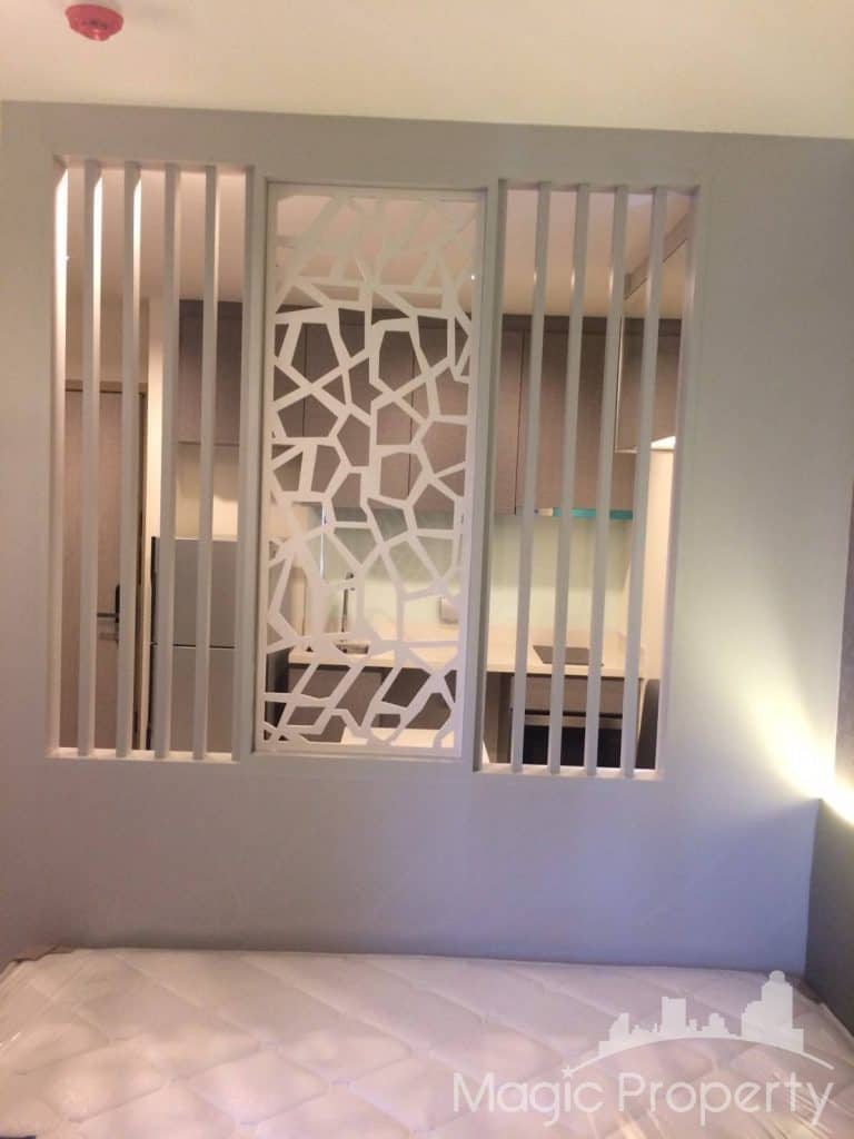 Studio For Rent in Rhythm Sukhumvit 36-38 Condominium. Located at Sukhumvit Rd, Khwaeng Phra Khanong, Khet Khlong Toei, Bangkok 10110.