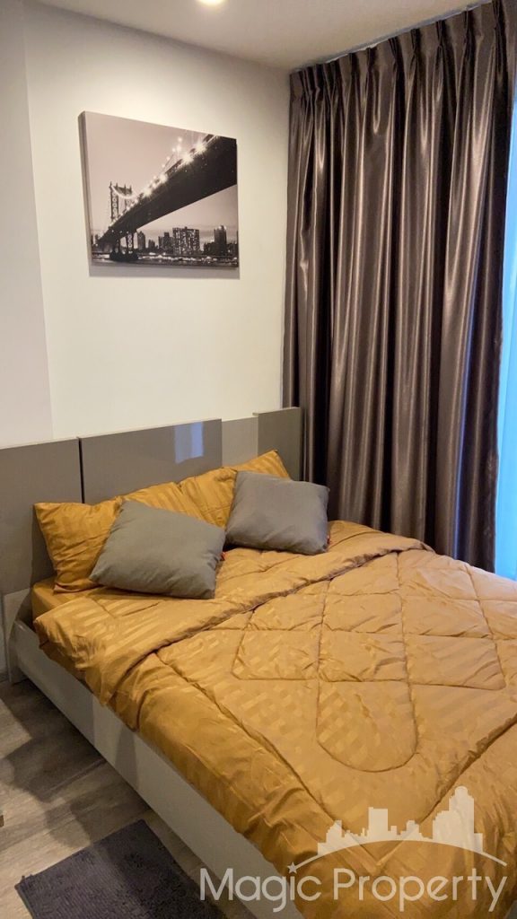 Studio For Rent in Ideo Mobi Asoke Condominium. Located at New Phetchaburi Rd, Bang Kapi, Huai Khwang, Bangkok 10310. Near MRT Phetchaburi..