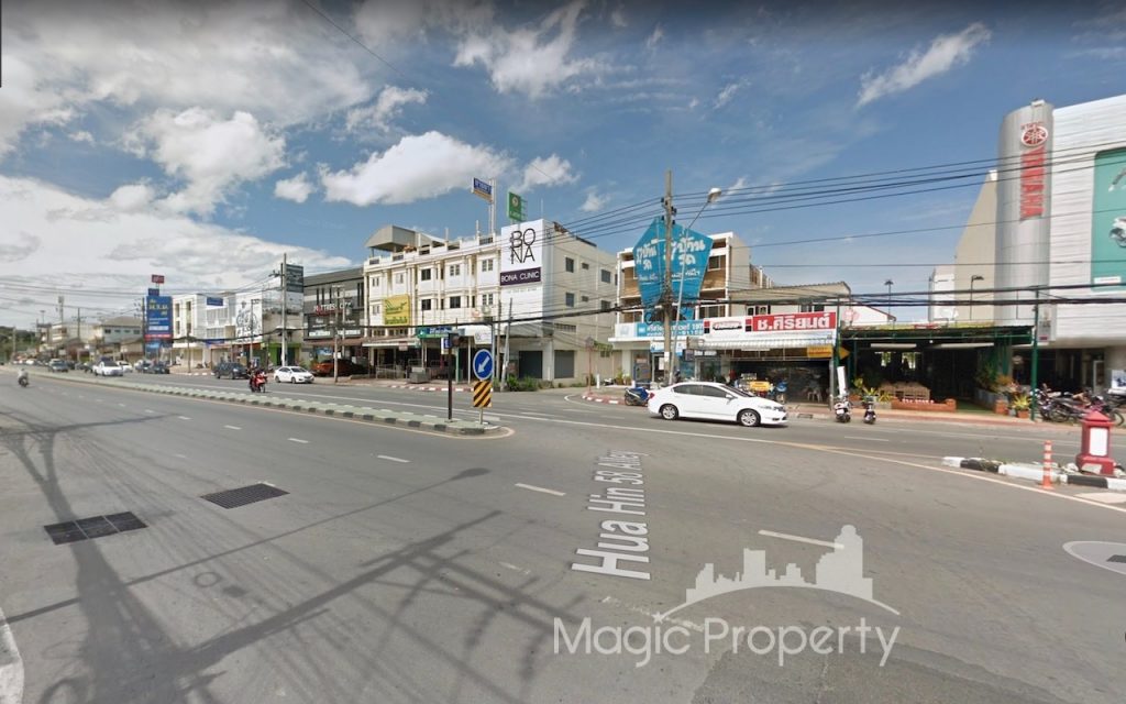 Commercial Building for Sale in Hua Hin. Land Size 66 Sq.wah. Located on Petchkasem Rd, Hua Hin, Hua Hin District, Prachuap Khiri Khan 77110