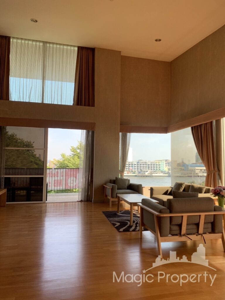 Fully Furnished 3 Bedroom Penthouse For Sale in The Fine @ River Condominium, Bang Lamphu Lang, Khlong San, Bangkok 10600