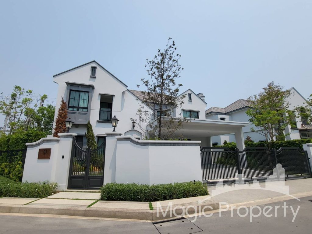 Fully Furnished 4 Bedrooms Single Nantawan Rama 9 - New Krungthepkreetha House For Rent, Saphan Sung, Bangkok 10240