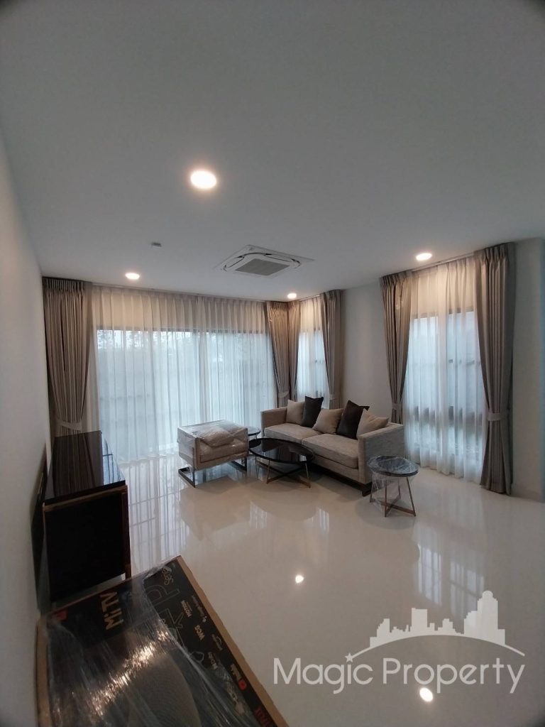 Fully Furnished 4 Bedrooms Single Nantawan Rama 9 - New Krungthepkreetha House For Rent, Saphan Sung, Bangkok 10240