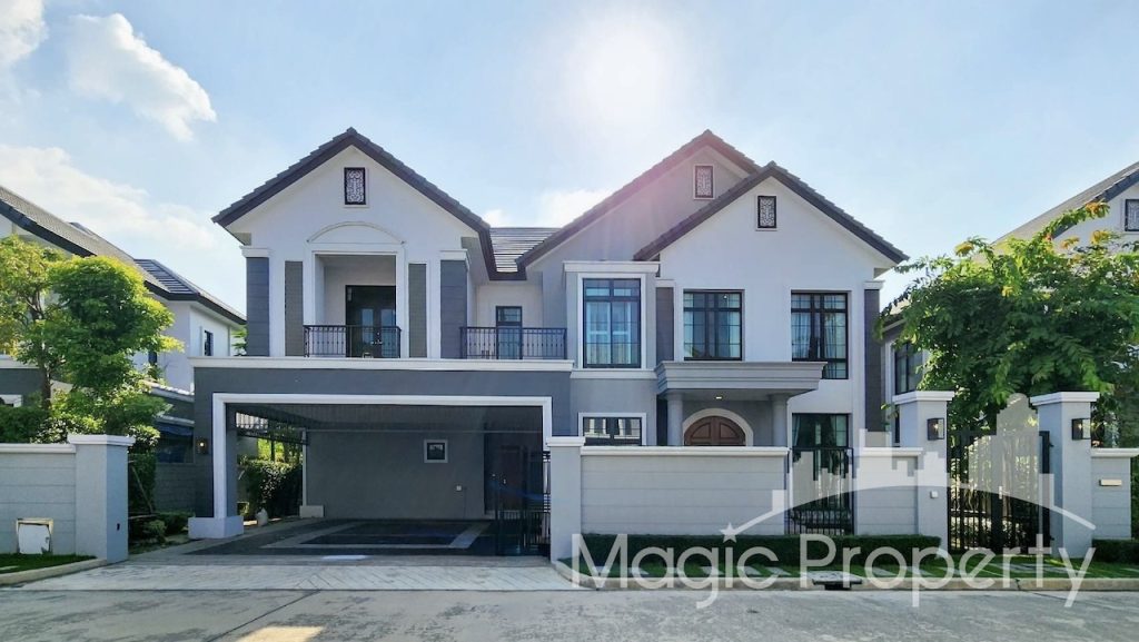 The Palazzo Srinakarin 4 Bedrooms Brand New House For Sale or Rent. Located at Soi Srinakarin 53, Srinakarin Road, Nong Bon, Prawet, Bangkok.