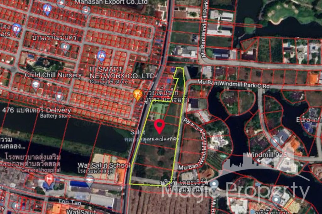 Property Image – Land For Sale in Windmill Village Bangna Golf Course