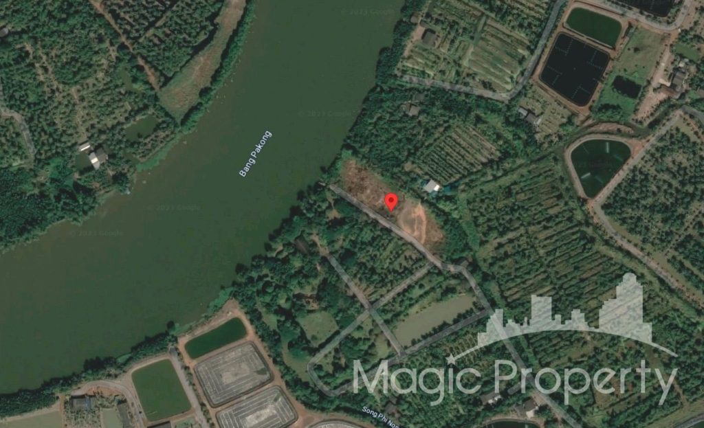 4 Rai 2 Ngan Bang Pakong River View Land For Sale in Tambon Bang Suan, Amphoe Bang Suan, Chachoengsao 24110.