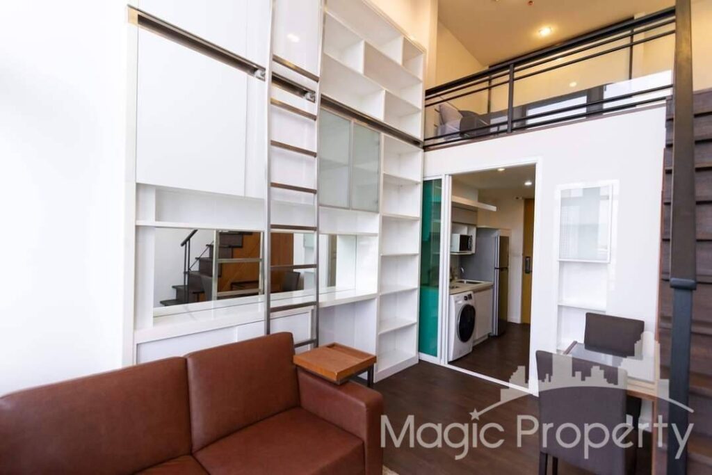 1 Bedroom Duplex 38 Sqm For Rent in Ideo Morph 38, Khwaeng Phra Khanong, Khet Khlong Toei, Bangkok. Near BTS Thonglor...