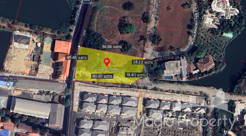 2-2-35 Rai_Ngan_Sq.wah Land For Sale in Windmill Park Village Zone C (Windmill Village Bangna), Bang Phli Yai, Bang Phli, Samut Prakan 10540 (MGP1199)...