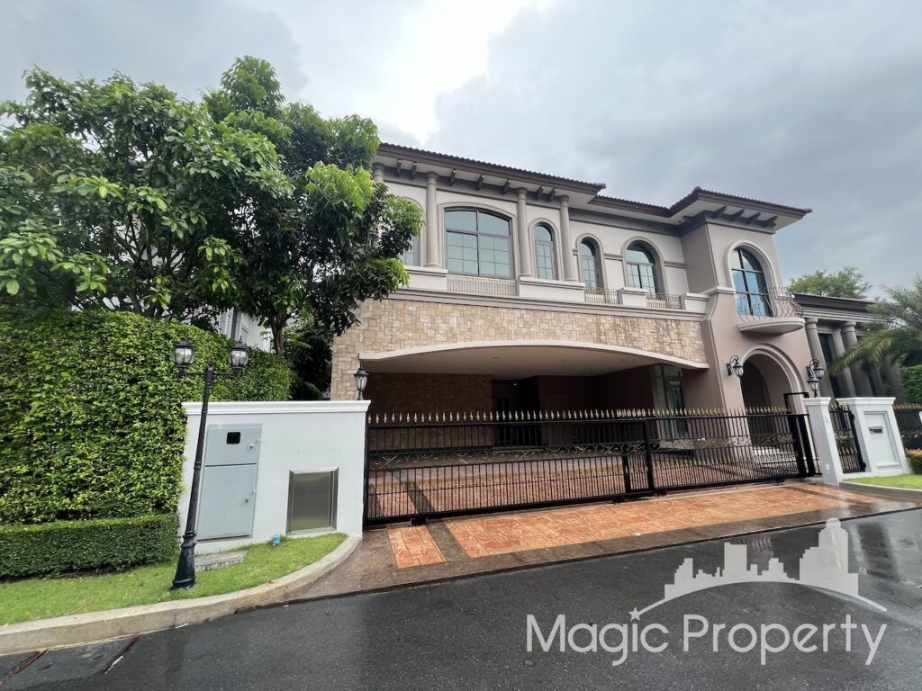 The Grand Pinklao - Alpina 4 Bedrooms Single with private swimming pool For Sale, Sala Thammasop, Thawi Watthana, Bangkok 10170