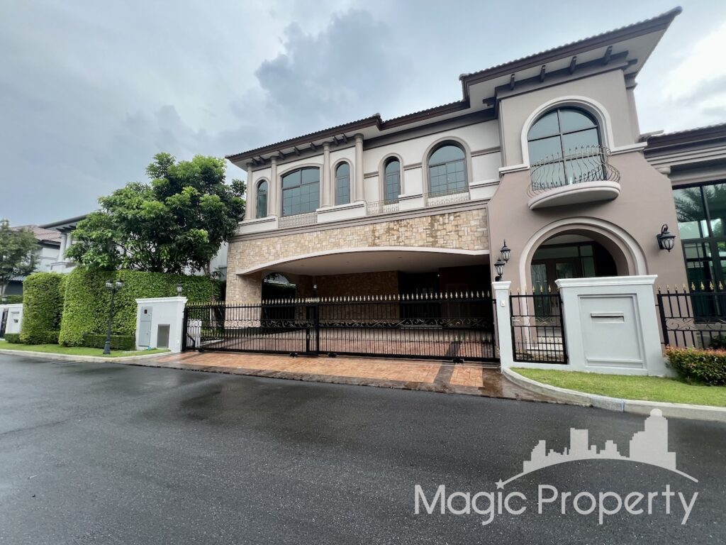 The Grand Pinklao - Alpina 4 Bedrooms Single with private swimming pool For Sale or Rent, Sala Thammasop, Thawi Watthana, Bangkok 10170