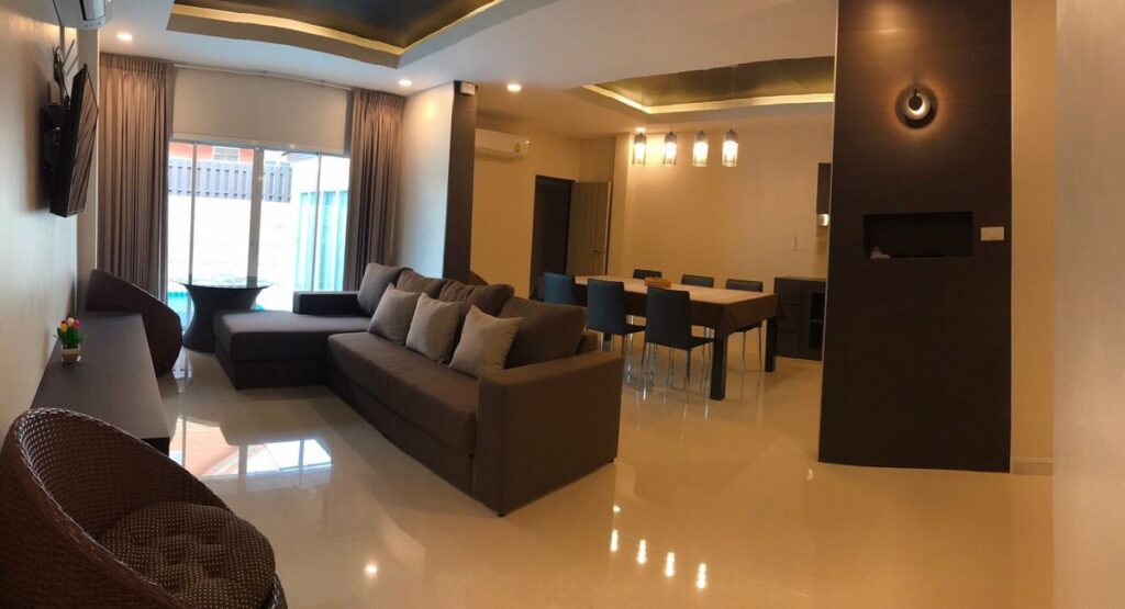 For Sale 3 Bed Single House in The Ville Jomtien Pool Villa, Nong Prue, Chon Buri | ฿8,900,000 | MGP1879 – Photo 1